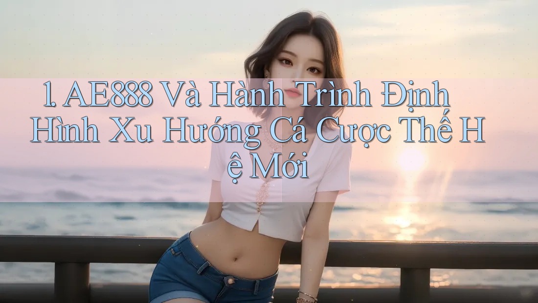 1. AE888 Và Hành Trình Định Hình Xu Hướng Cá Cược Thế Hệ Mới 1. AE888 Và Hành Trình Định Hình Xu Hướng Cá Cược Thế Hệ Mới