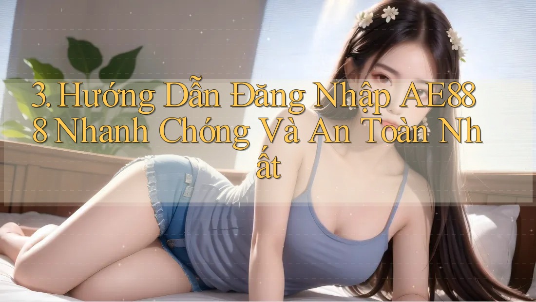 3. Hướng Dẫn Đăng Nhập AE888 Nhanh Chóng Và An Toàn Nhất 3. Hướng Dẫn Đăng Nhập AE888 Nhanh Chóng Và An Toàn Nhất