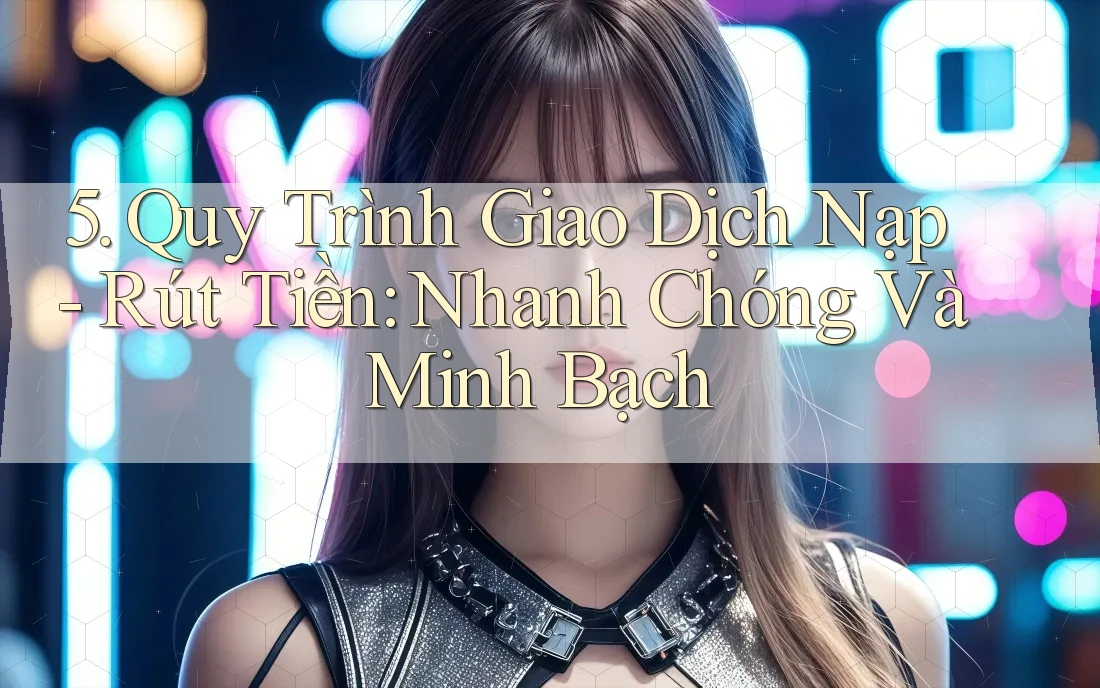 5. Quy Trình Giao Dịch Nạp - Rút Tiền: Nhanh Chóng Và Minh Bạch