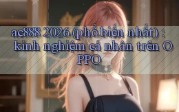 ae888 2026 (phổ biến nhất) kinh nghiệm cá nhân trên OPPO