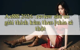 Ae888 2026 review sâu có giải thích kèm theo chia sẻ thật