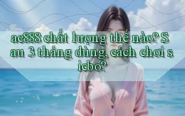 ae888 chất lượng thế nào sau 3 tháng dùng, cách chơi sicbo