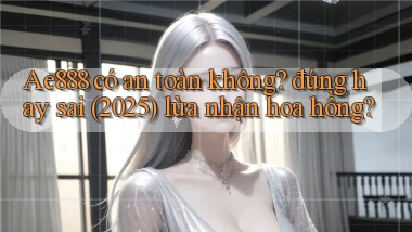 Ae888 có an toàn không đúng hay sai (2025) lừa nhận hoa hồng