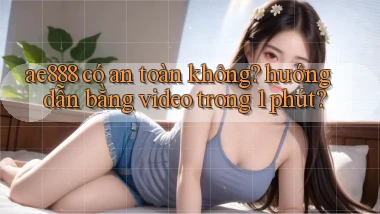 ae888 có an toàn không hướng dẫn bằng video trong 1 phút