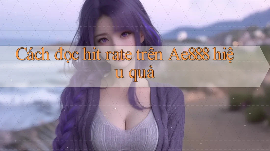 Cách đọc hit rate trên Ae888 hiệu quả Cách đọc hit rate trên Ae888 hiệu quả