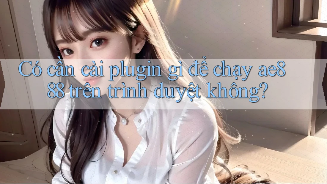 Có cần cài plugin gì để chạy ae888 trên trình duyệt không? Có cần cài plugin gì để chạy ae888 trên trình duyệt không?