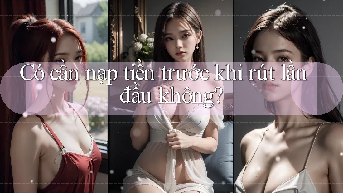 Có cần nạp tiền trước khi rút lần đầu không? Có cần nạp tiền trước khi rút lần đầu không?