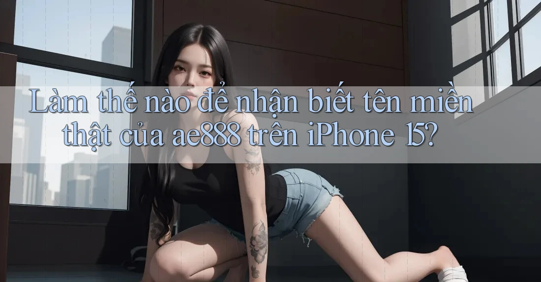Làm thế nào để nhận biết tên miền thật của ae888 trên iPhone 15? Làm thế nào để nhận biết tên miền thật của ae888 trên iPhone 15?