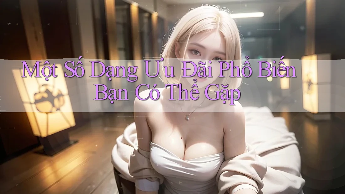 Một Số Dạng Ưu Đãi Phổ Biến Bạn Có Thể Gặp Một Số Dạng Ưu Đãi Phổ Biến Bạn Có Thể Gặp
