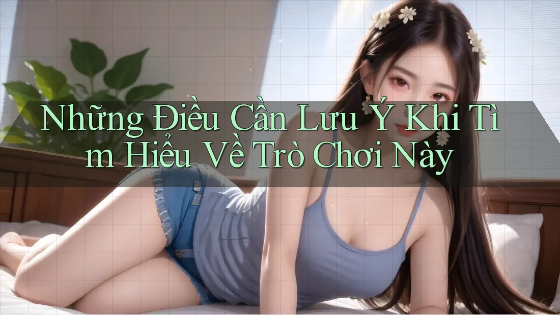 Những Điều Cần Lưu Ý Khi Tìm Hiểu Về Trò Chơi Này