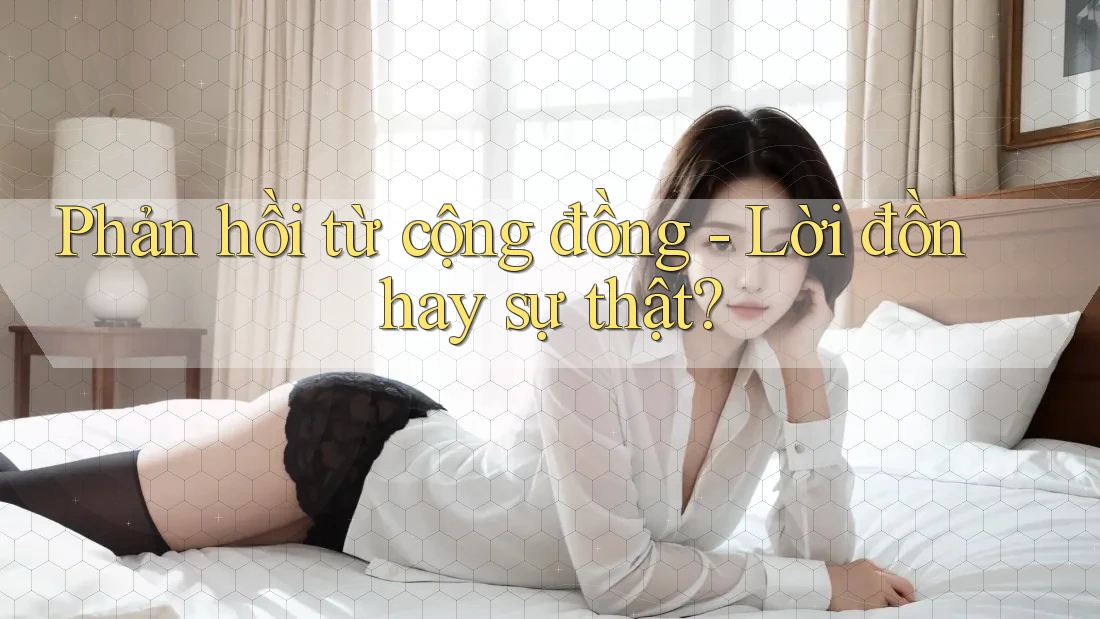 Phản hồi từ cộng đồng - Lời đồn hay sự thật? Phản hồi từ cộng đồng - Lời đồn hay sự thật?