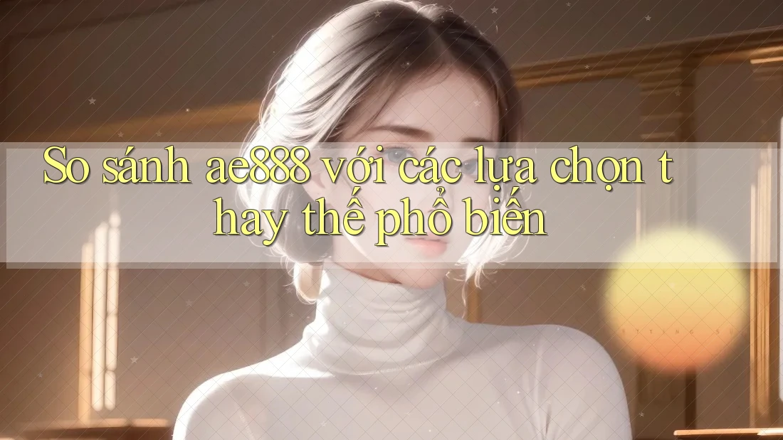 So sánh ae888 với các lựa chọn thay thế phổ biến So sánh ae888 với các lựa chọn thay thế phổ biến