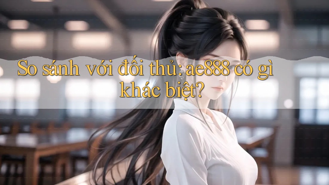 So sánh với đối thủ: ae888 có gì khác biệt?