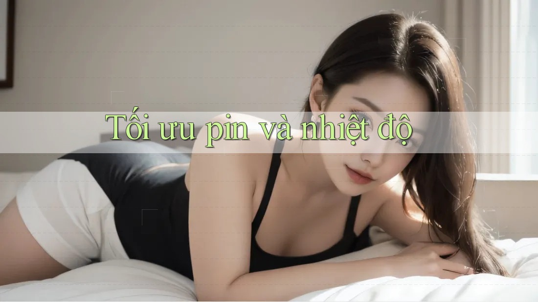 Tối ưu pin và nhiệt độ Tối ưu pin và nhiệt độ