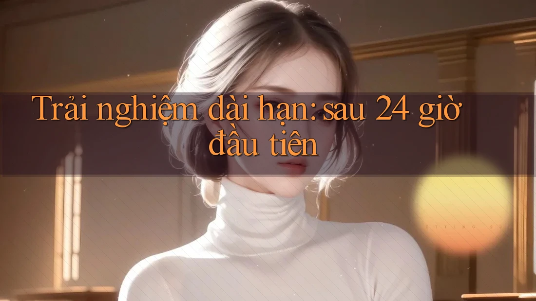 Trải nghiệm dài hạn - Sau 24 giờ đầu tiên Trải nghiệm dài hạn - Sau 24 giờ đầu tiên