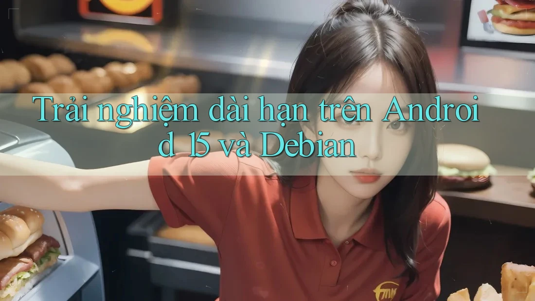 Trải nghiệm dài hạn trên Android 15 và Debian