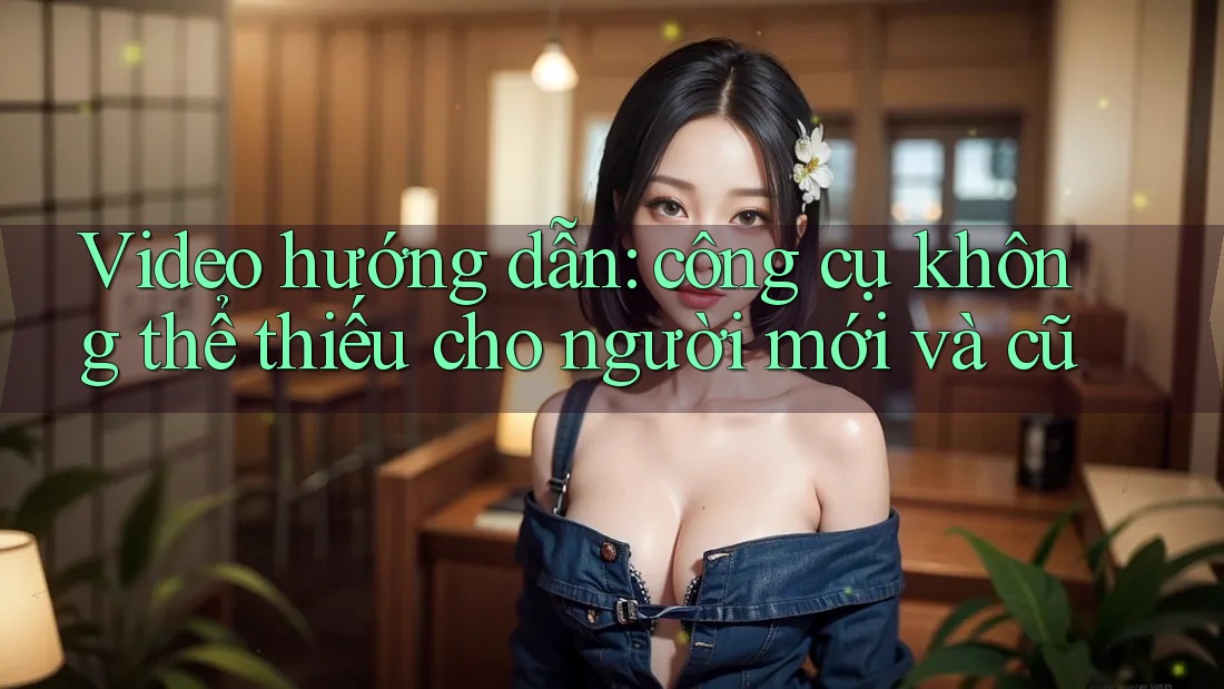 Video hướng dẫn: công cụ không thể thiếu cho người mới và cũ Video hướng dẫn: công cụ không thể thiếu cho người mới và cũ