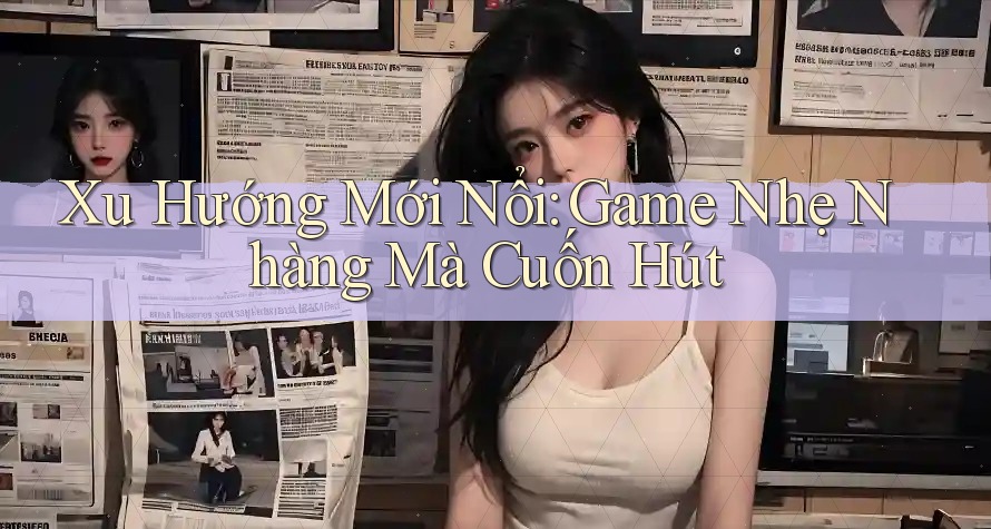 Xu Hướng Mới Nổi: Game Nhẹ Nhàng Mà Cuốn Hút Xu Hướng Mới Nổi: Game Nhẹ Nhàng Mà Cuốn Hút